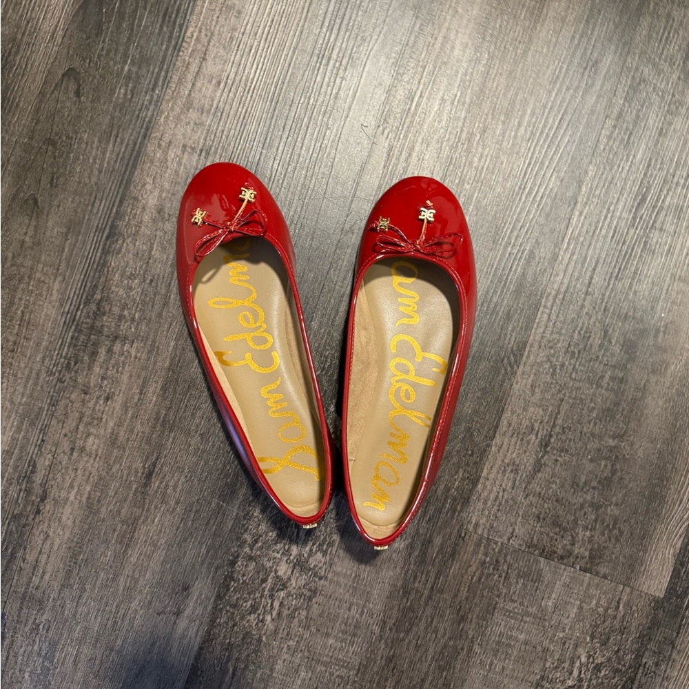 Sam Edelman Red Flats